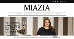 Desktop Screenshot of miaziamagazine.com